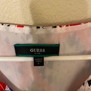 Guess halter dress shirt